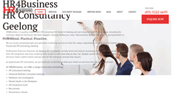 Desktop Screenshot of hr4business.com.au